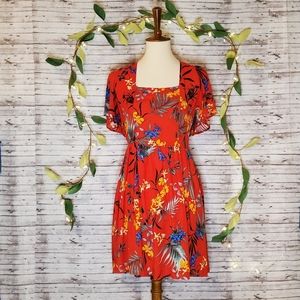 Band of Gypsies floral tropical dress NWT